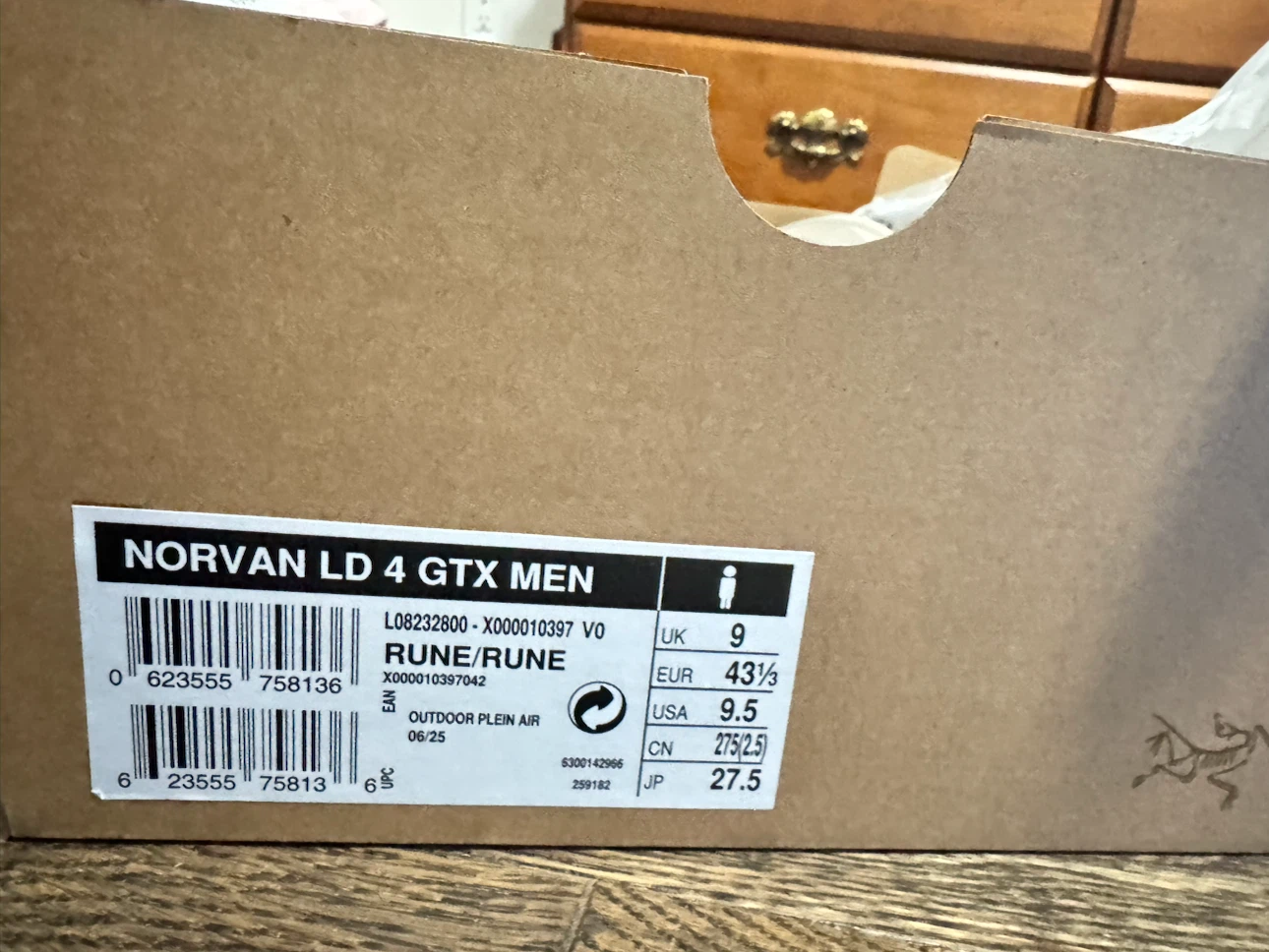 Arc'teryx Norvan LD 4 GTX Shoes Men's Size 9.5 - photo 2