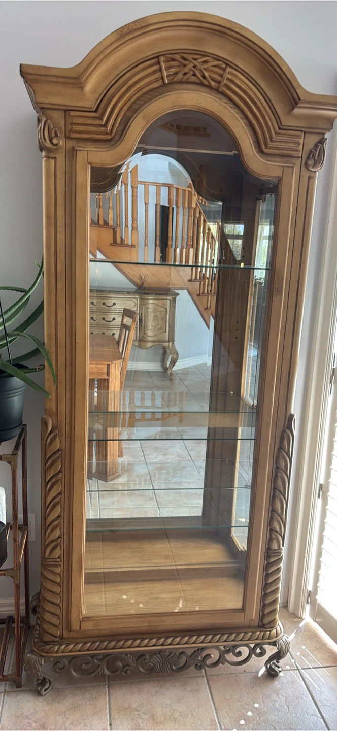 Display Cabinet with Glass Doors