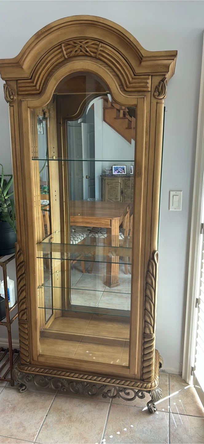 Display Cabinet with Glass Doors - photo 2