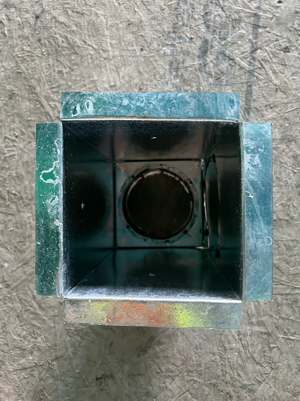 Galvanized Metal Duct Vent Adapter - photo 4