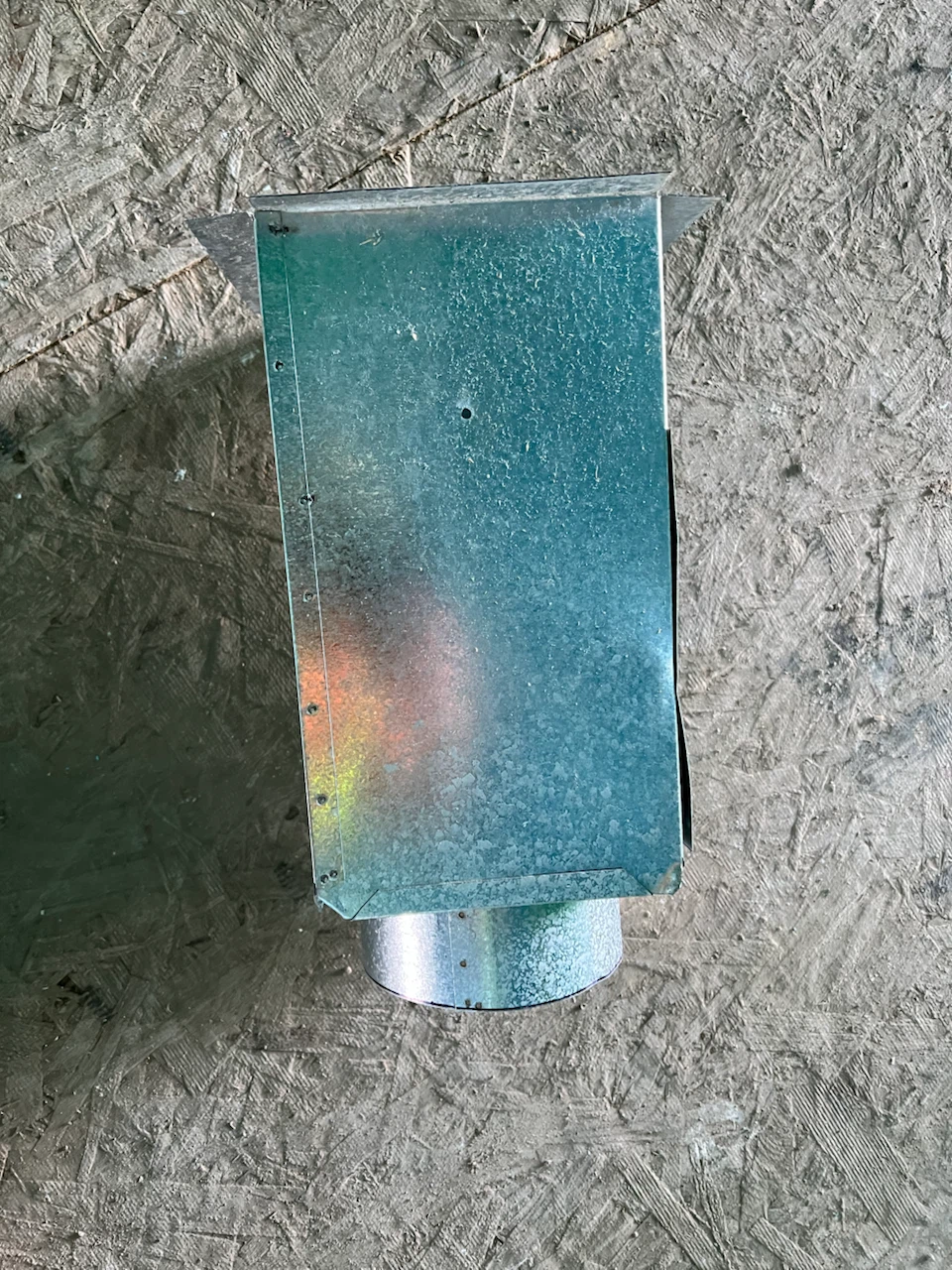 Galvanized Metal Duct Vent Adapter - photo 5