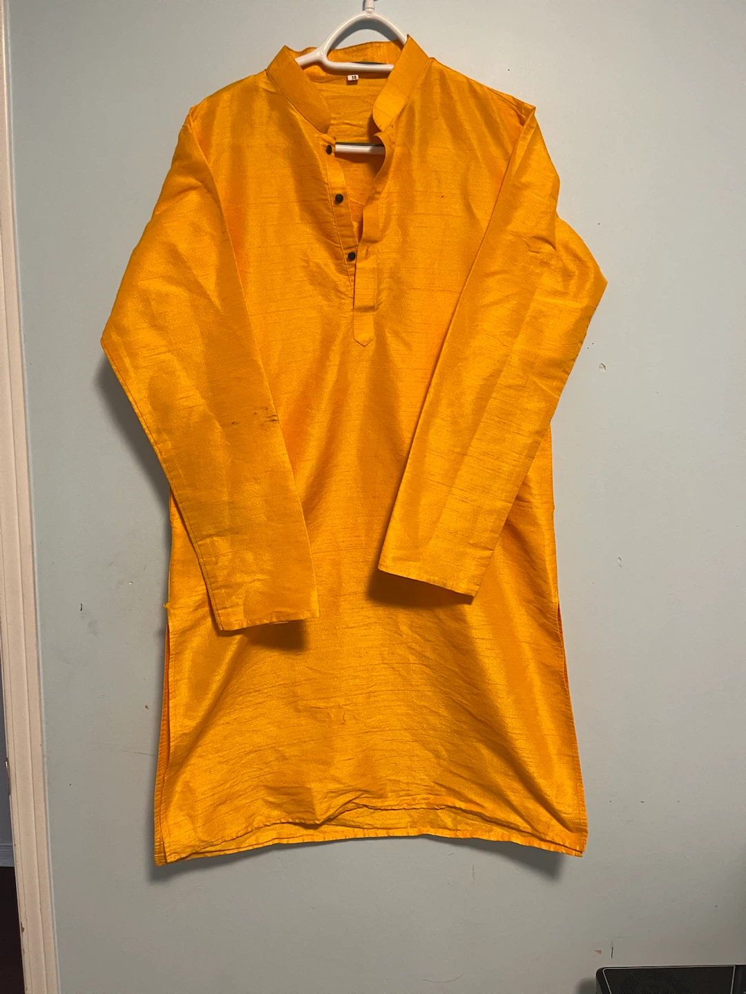 Orange Kurta Shirt
