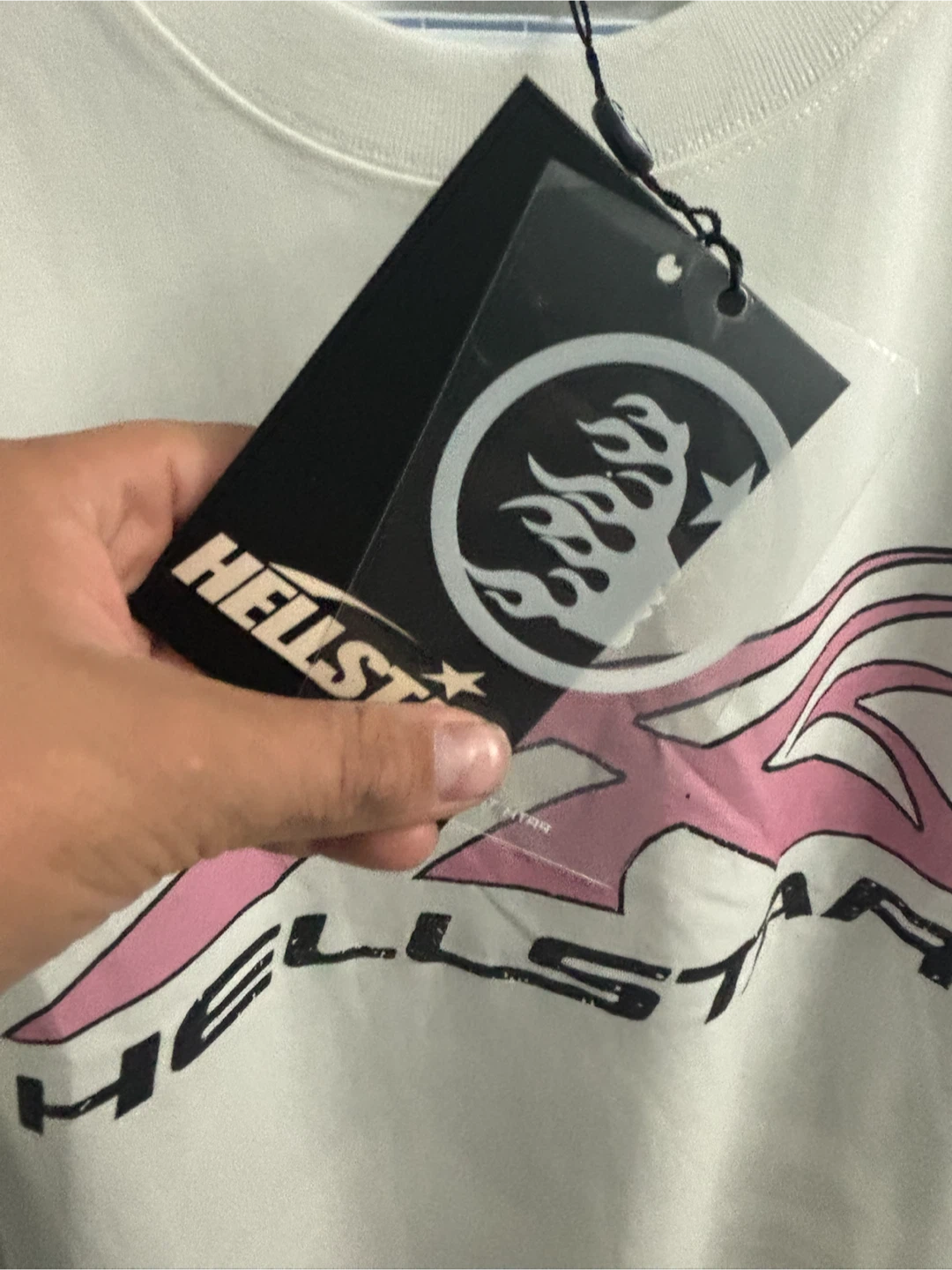 Hellastar tee pink,white - photo 4