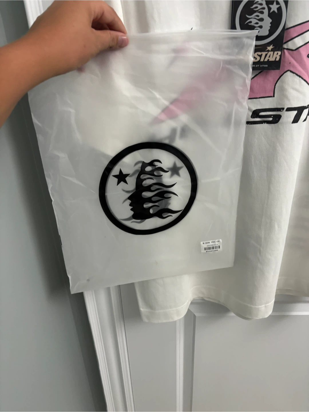 Hellastar tee pink,white - photo 5