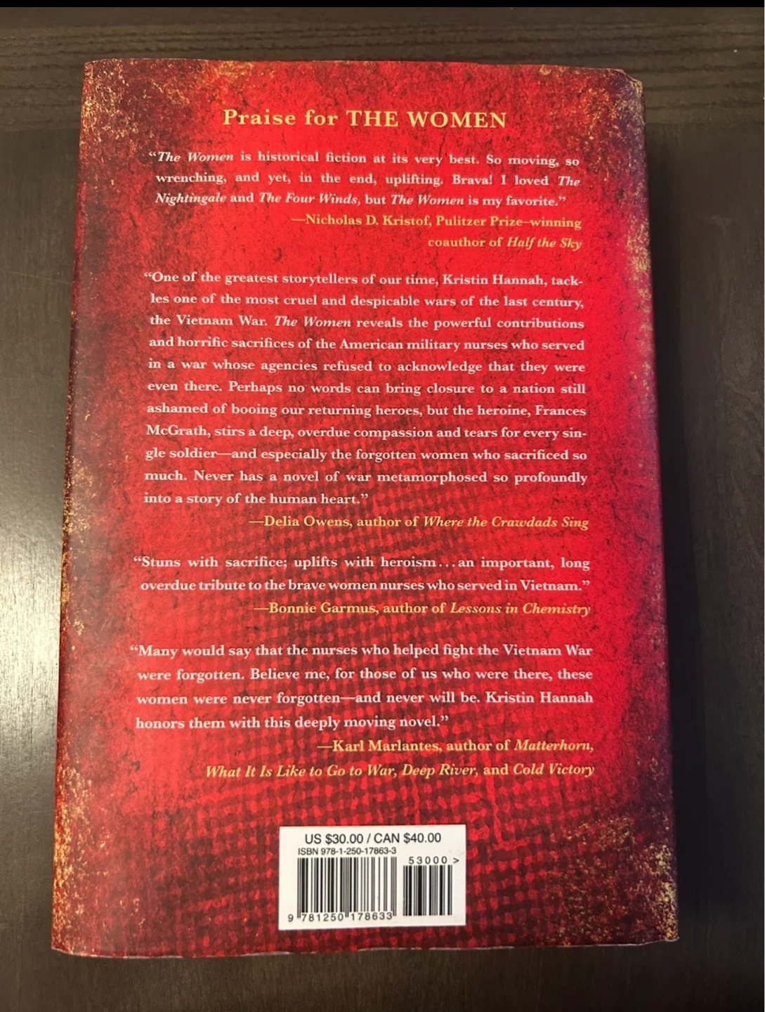 The Women by Kristin Hannah Novel - photo 2