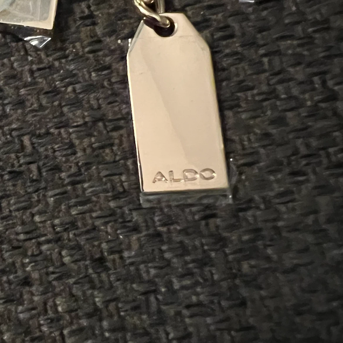 Brand New Bag Charm from ALDO Tote Bag /Aldo gold chain keychain - photo 4
