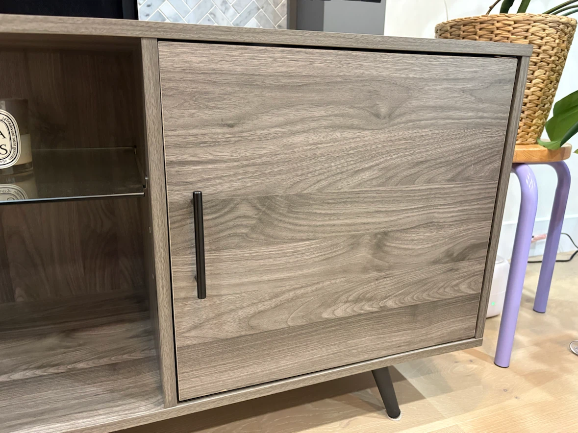TV stand - upto 80” slate grey color - photo 2