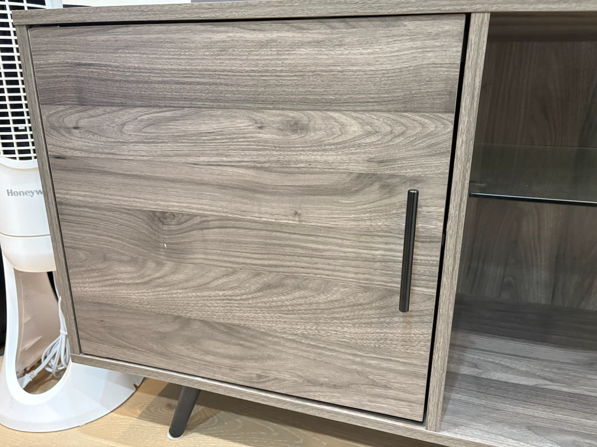 TV stand - upto 80” slate grey color - photo 3