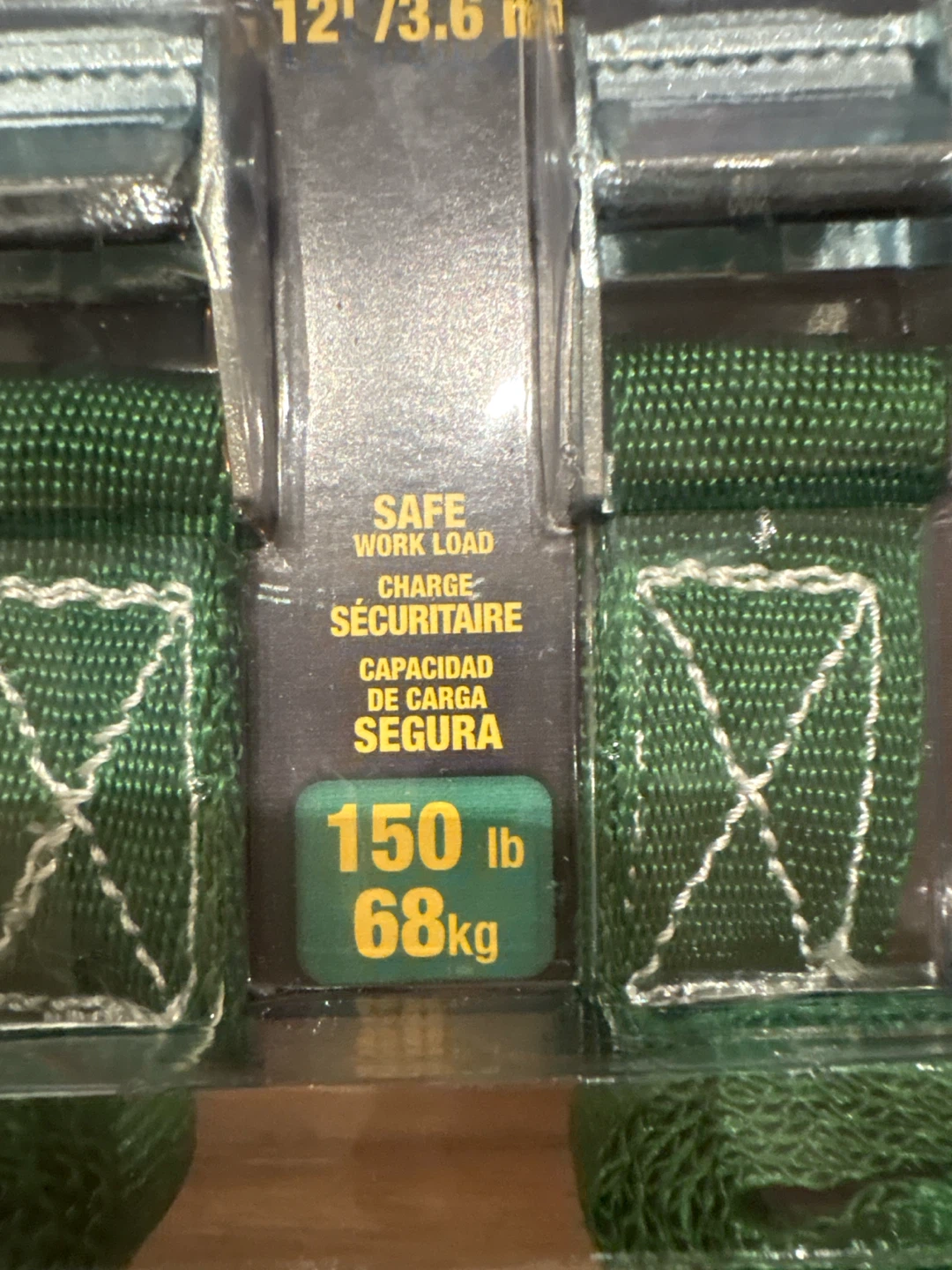 (Brand new! Unopened) Tie down straps with metal clam buckle - photo 2