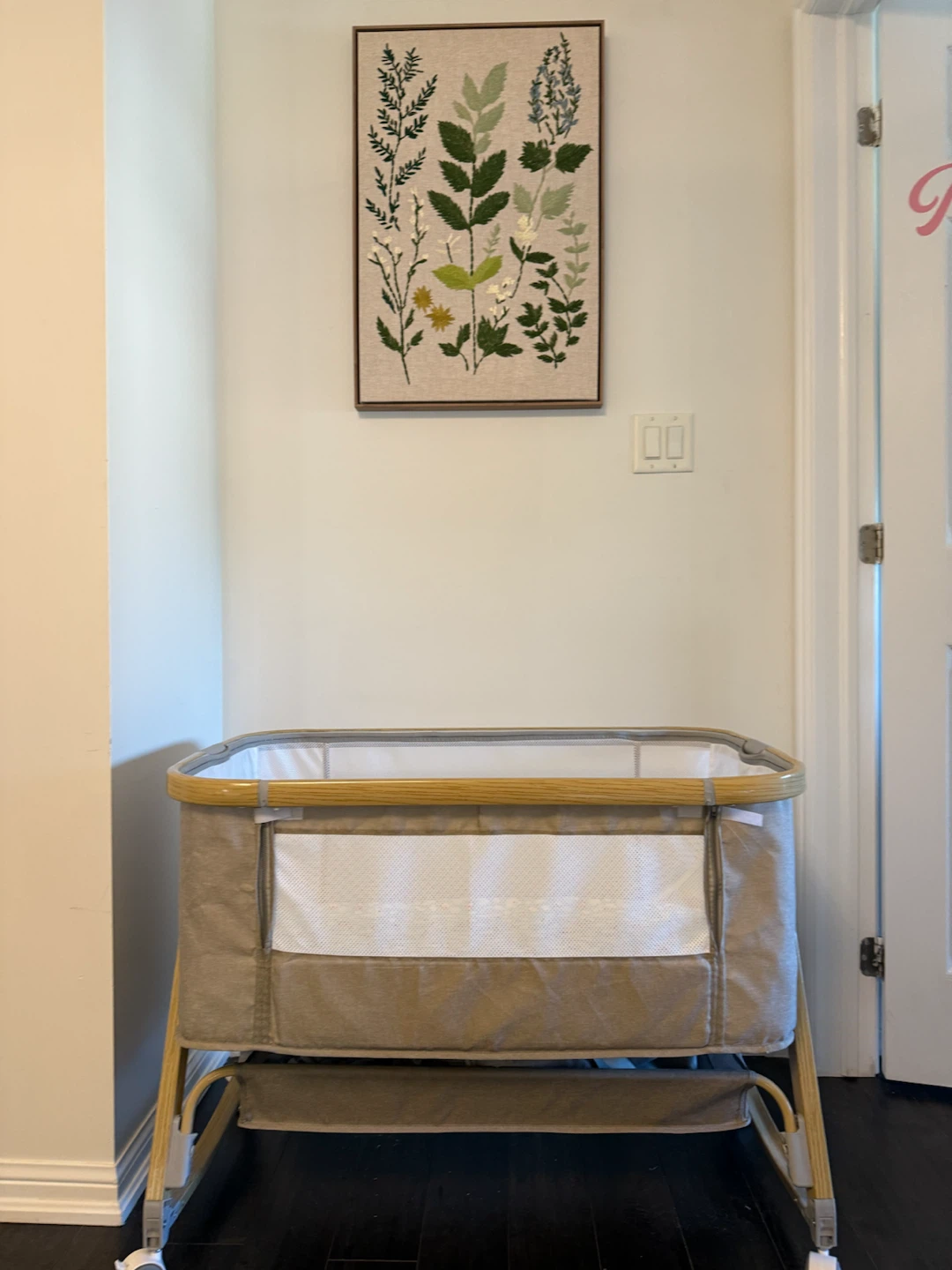 New Portable Bassinet with Wheels and Storage - photo 2