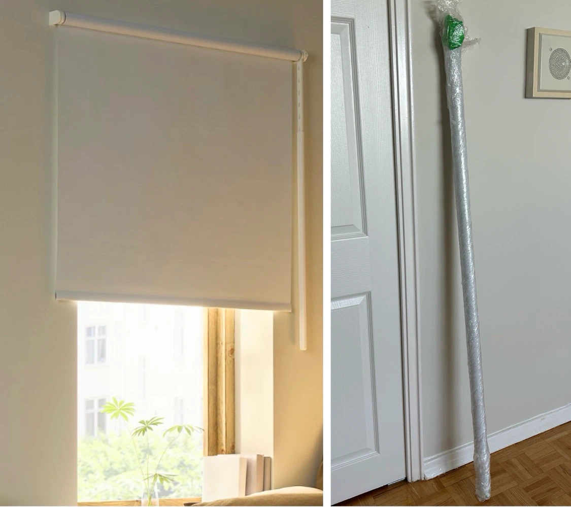 IKEA FRIDANS Blackout Roller Blind 157.5x195 cm
