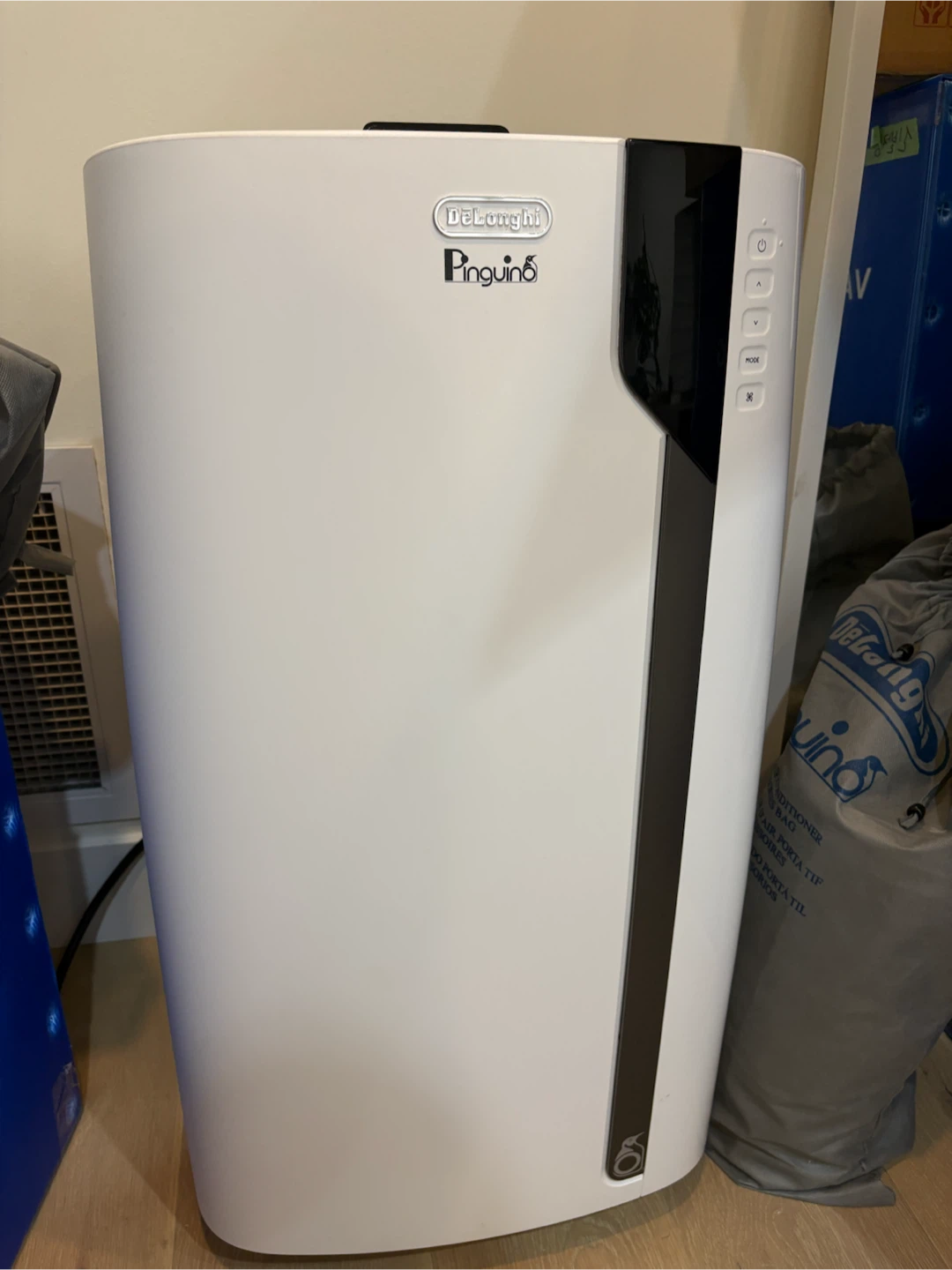 Portable AC unit with remote