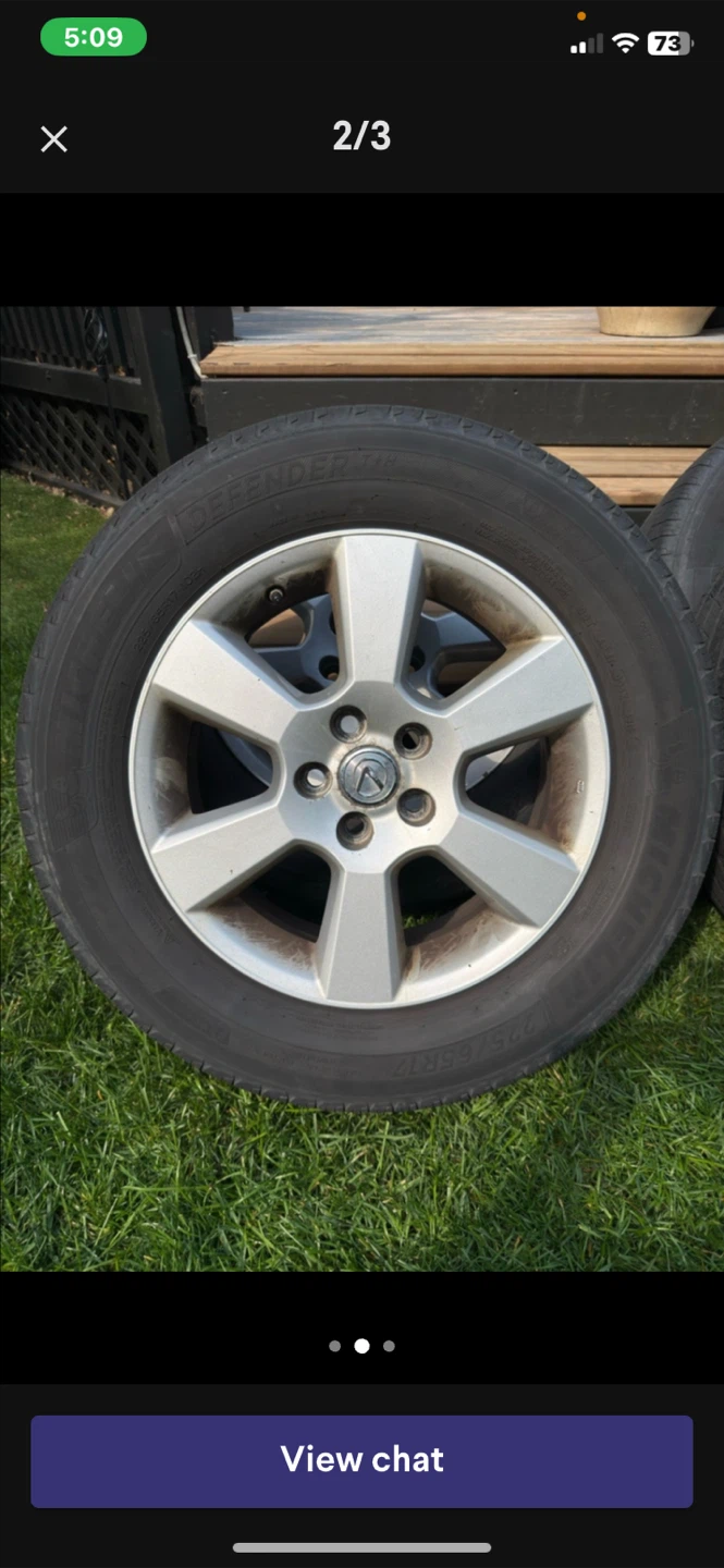 Michelin Defender T+H Tires with Rims - photo 4
