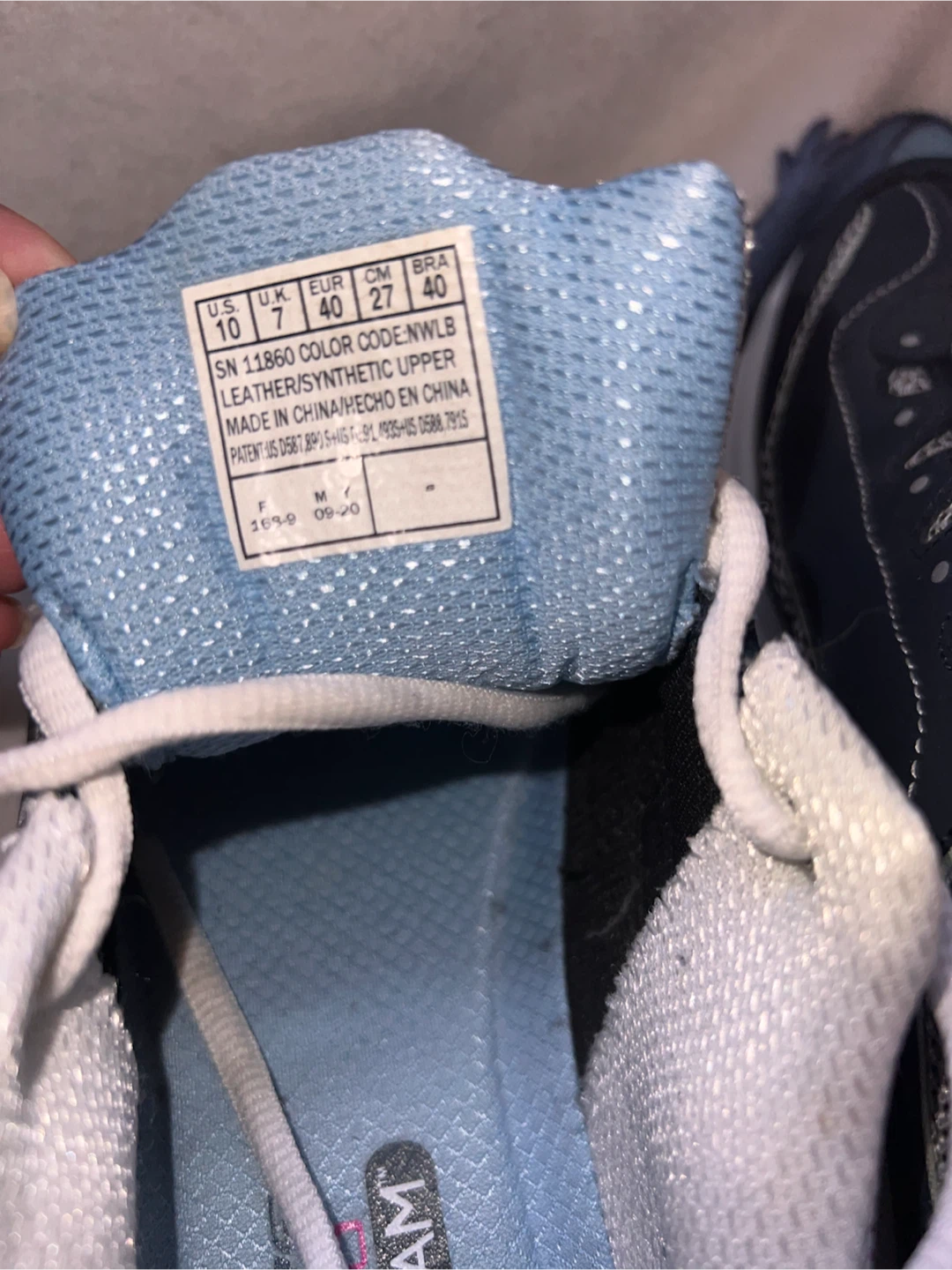 Skechers D'Lites Women's Navy Blue Memory Foam Sneakers - photo 4