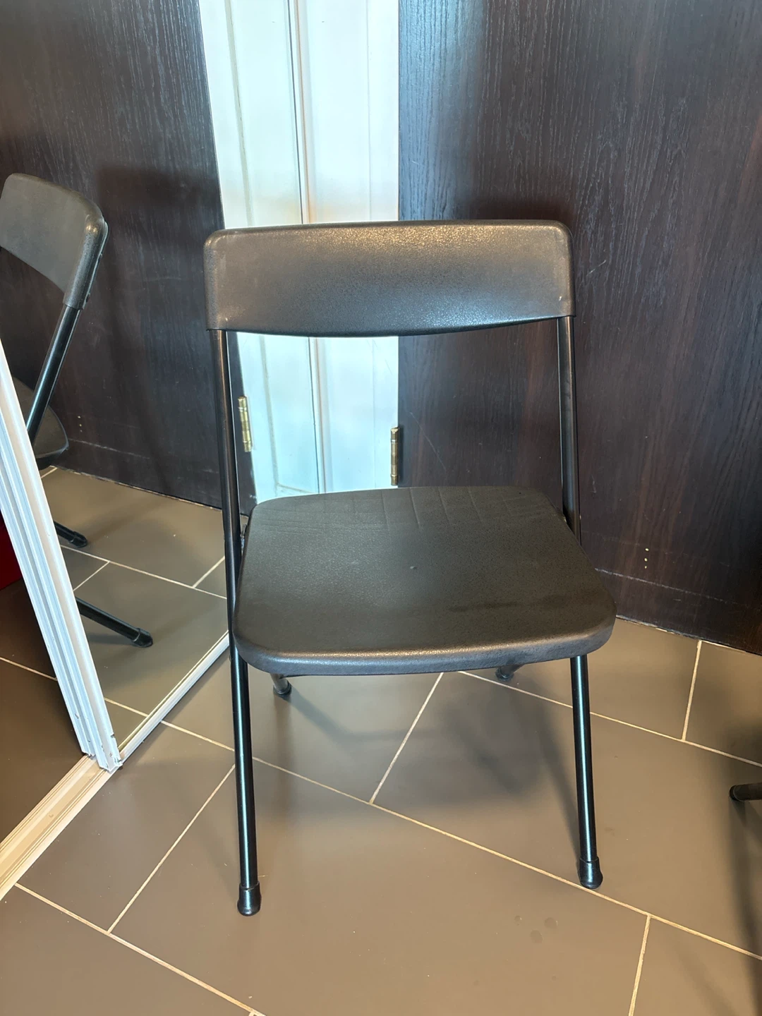 Black Folding Chair