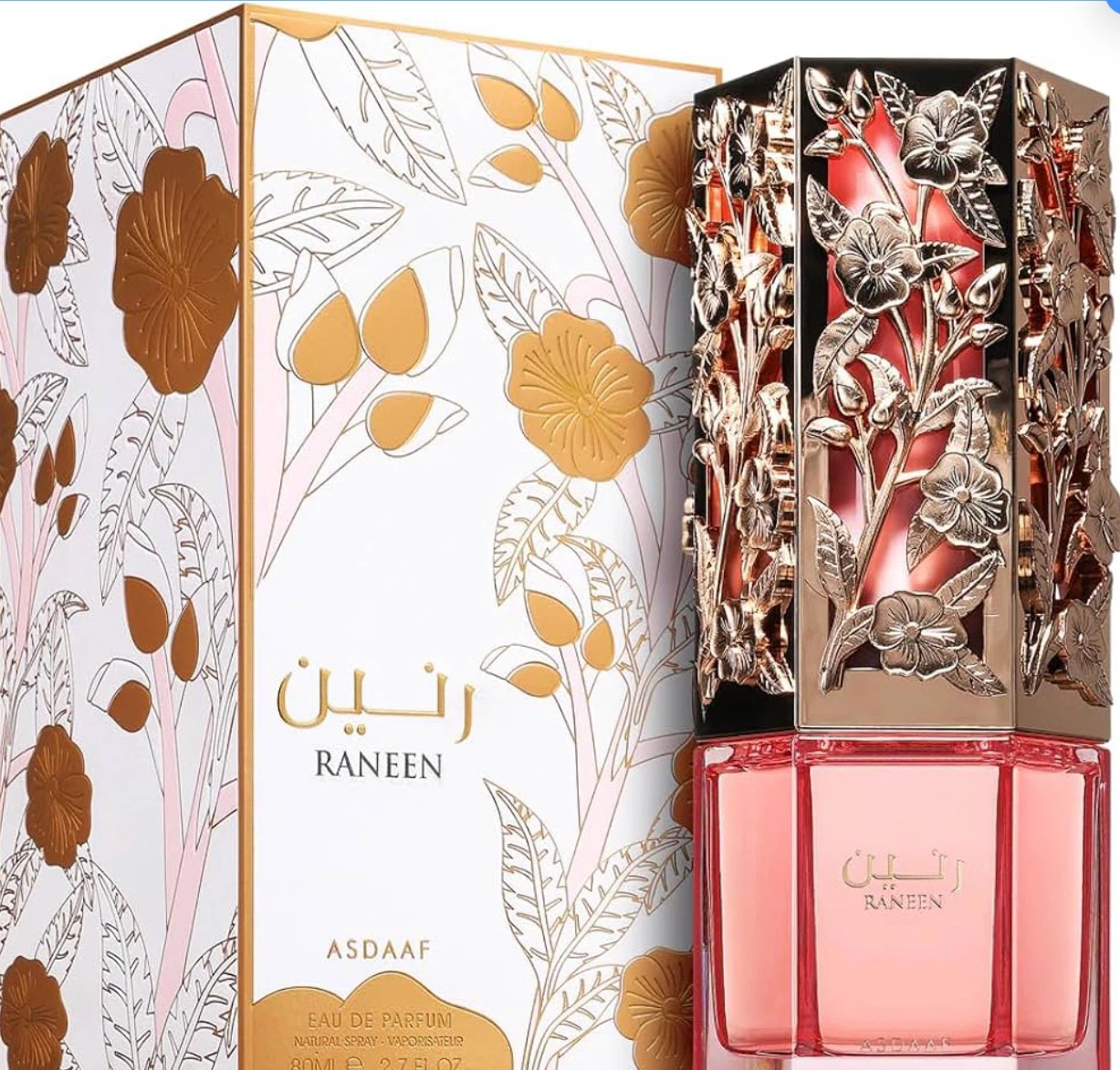 New Lattafa Raneen Eau de Parfum for Women, 80ml