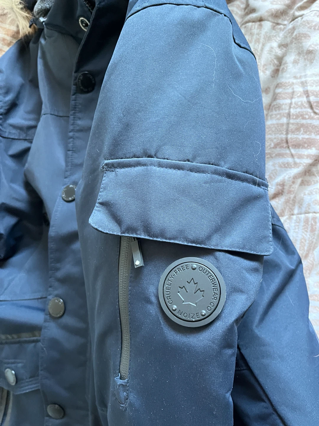 NOIZE Navy Blue Parka Jacket -30C - photo 4