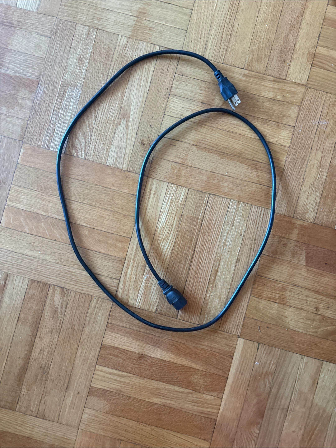 Black Power Cord Cable