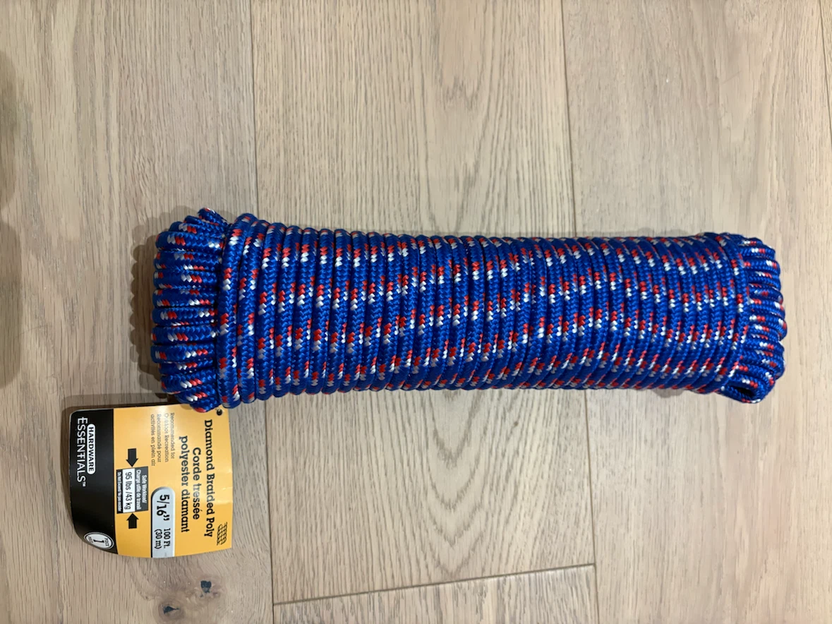 Diamond braided poly (Brand new! Unused)