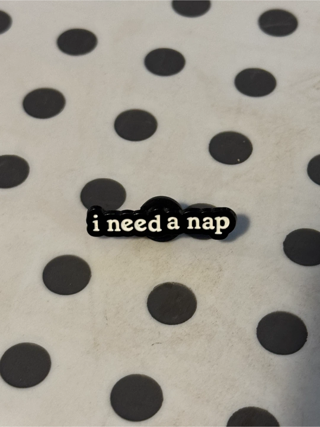 I need a nap enamel pin