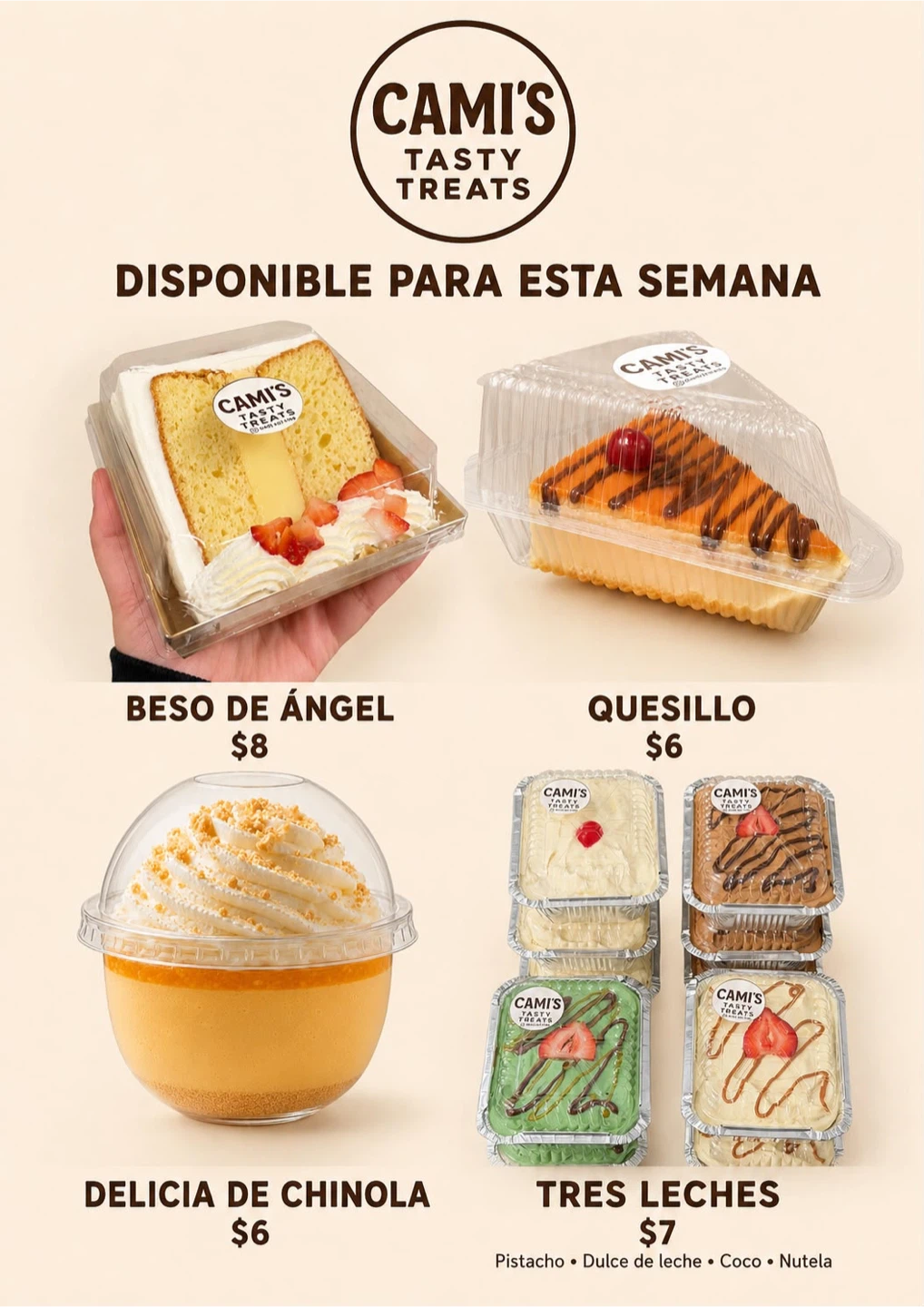 Cami's Tasty Treats Beso de Ángel Cake