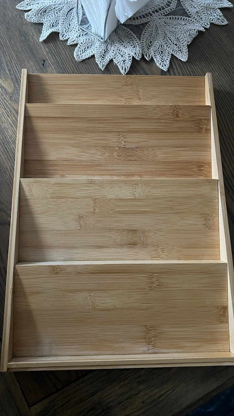 Bamboo Spice Rack Organizer - photo 2