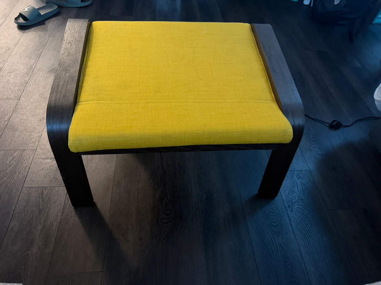Yellow foot rest - photo 2
