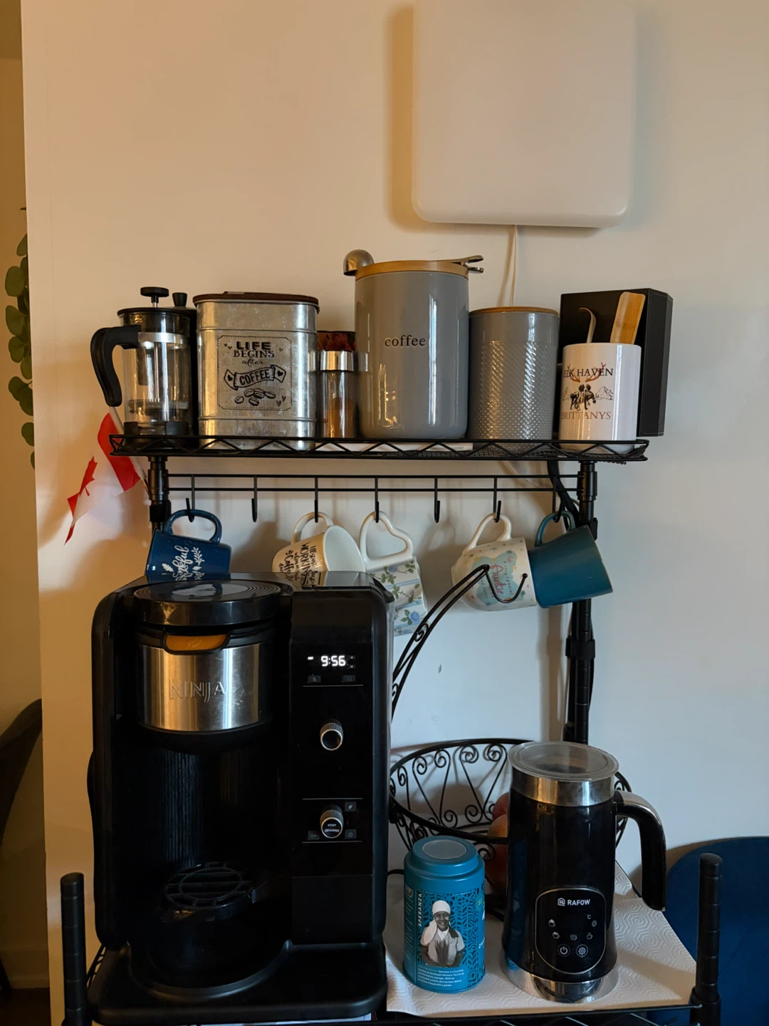 Mini Fridge with coffee stand - photo 4