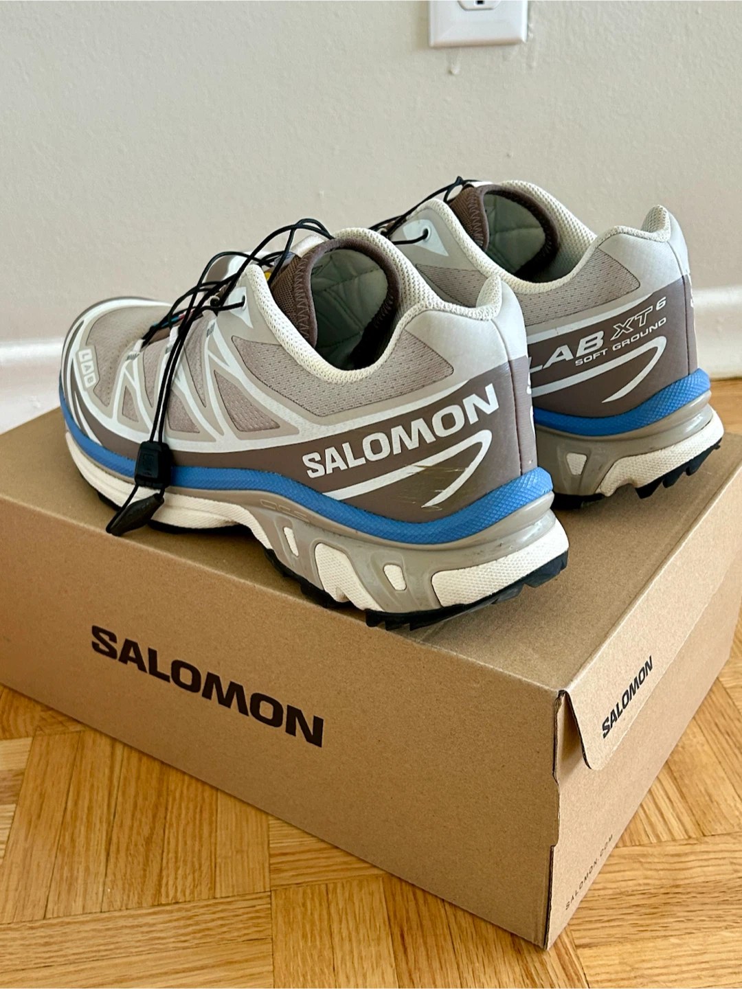 11.5M Salomon XT-6 "Silver Cloud" Shoes - photo 4