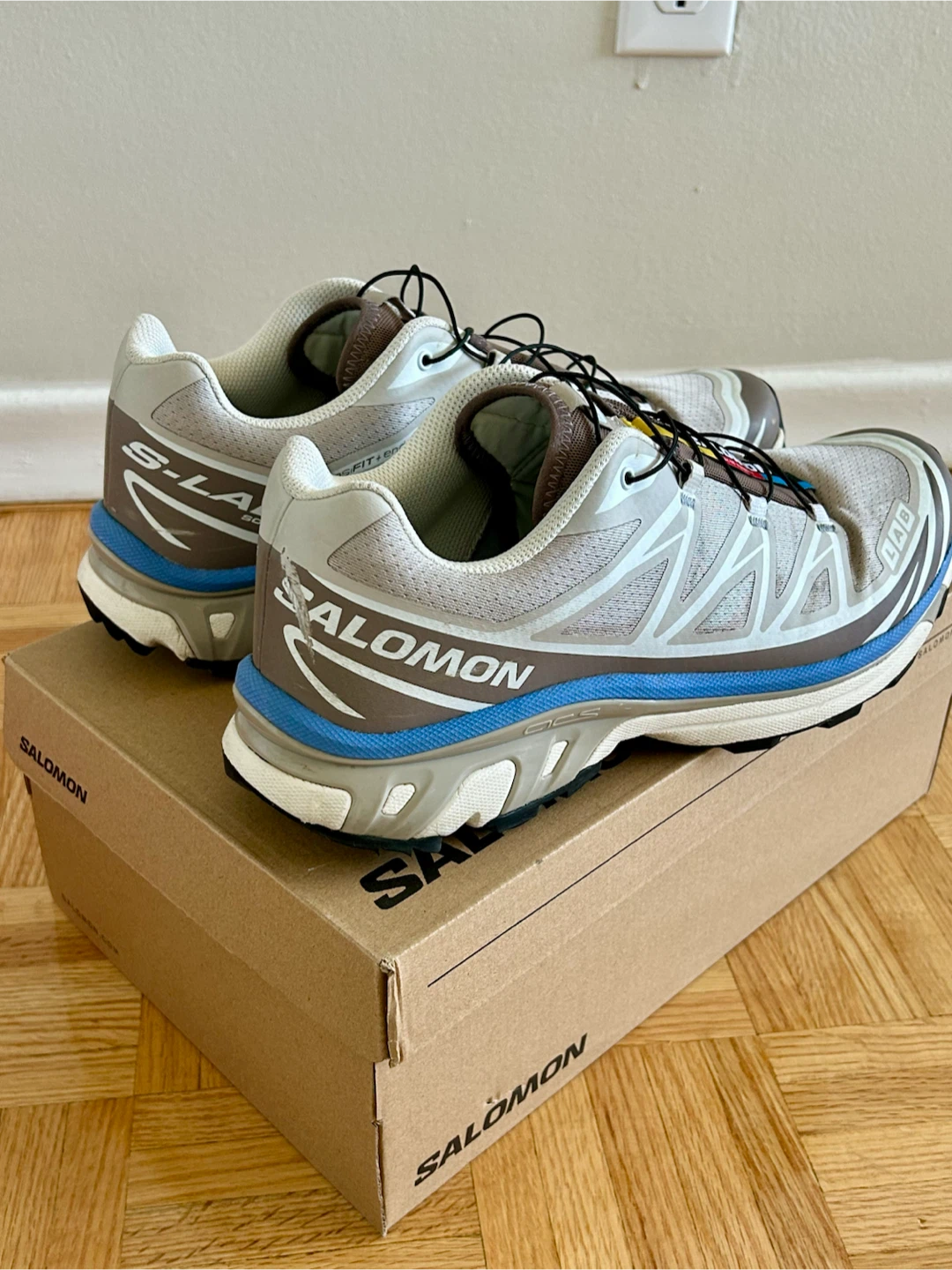 11.5M Salomon XT-6 "Silver Cloud" Shoes - photo 5