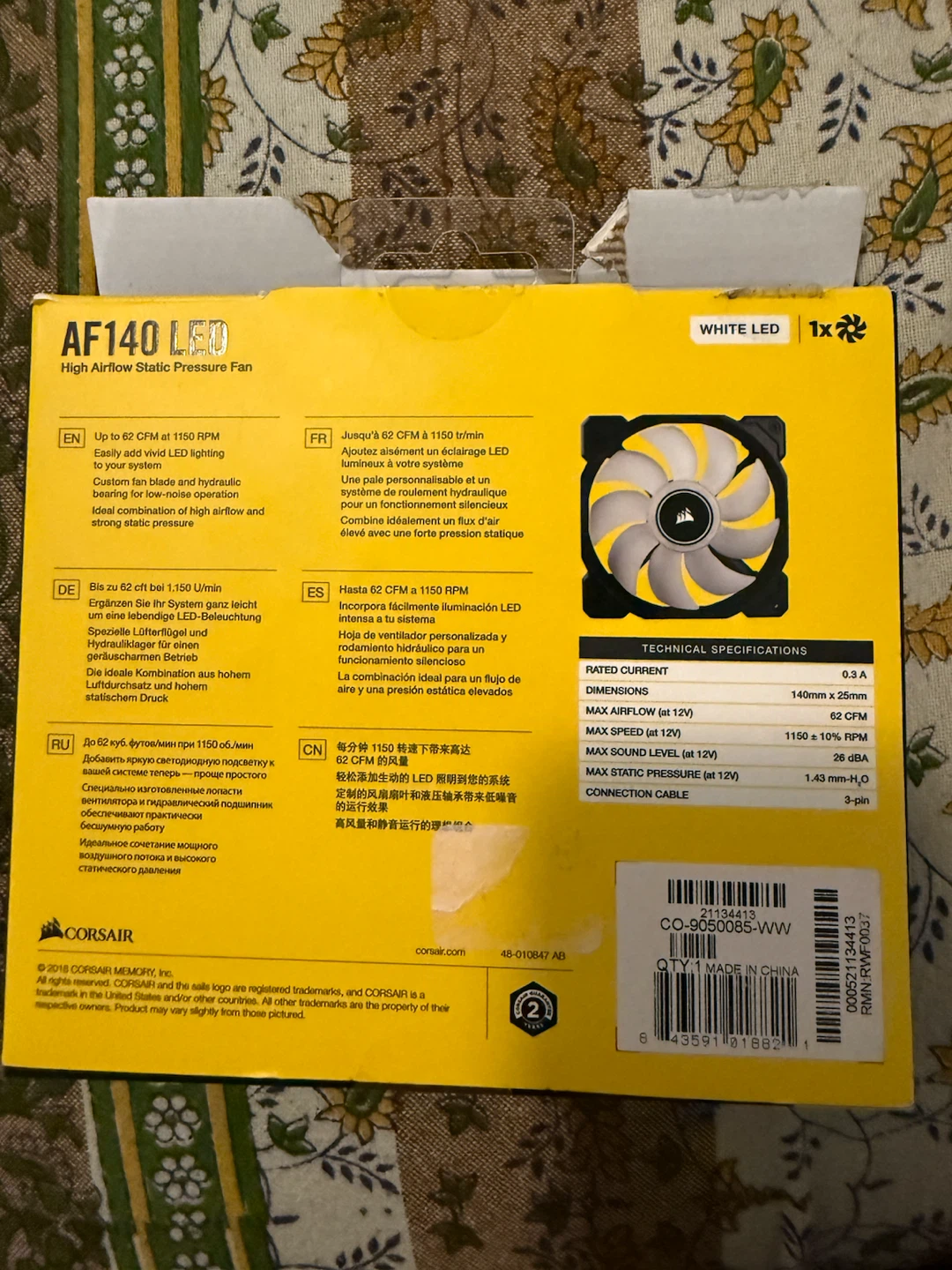 Corsair H170i LCD AIO 420mm and few computer fans for trade - photo 4
