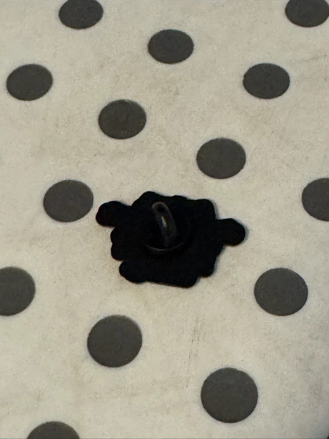 Enamel Pin - "despite the look on my face, still talking." - photo 2