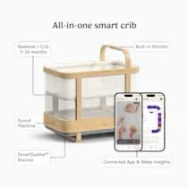 Cradlewise Smart Bassinet & Crib (0–24 Months)