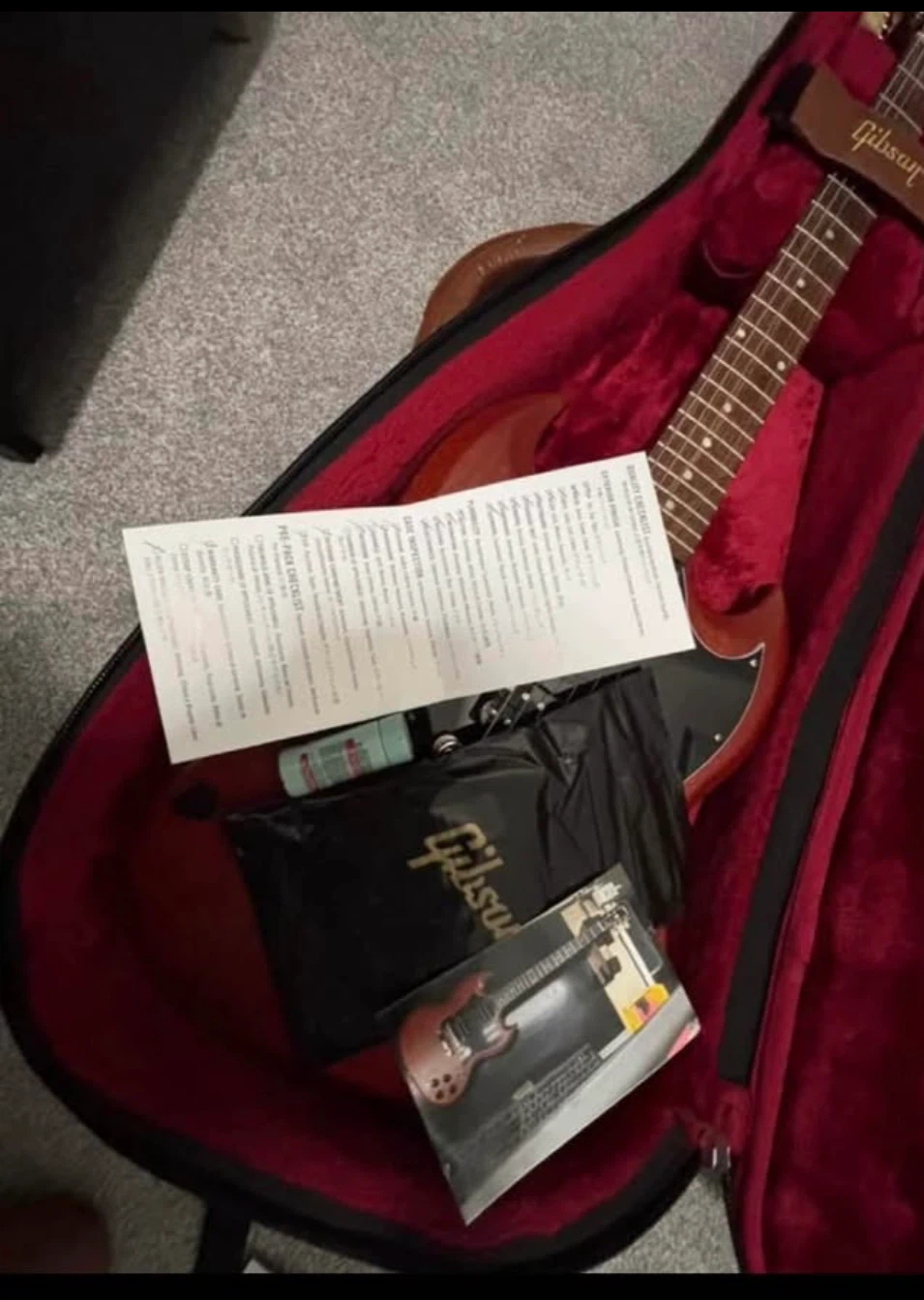 Gibson SG Electric Guitar Case - photo 2