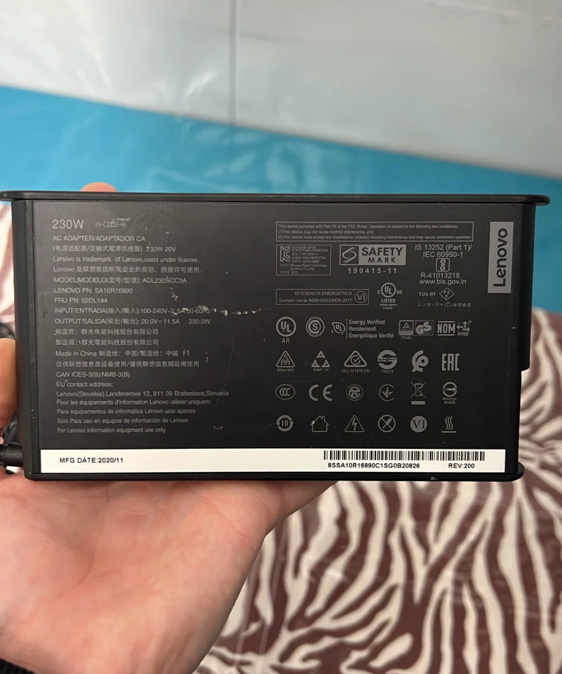 Lenovo ThinkPad 230W Docking Station with AC Adapter - photo 4
