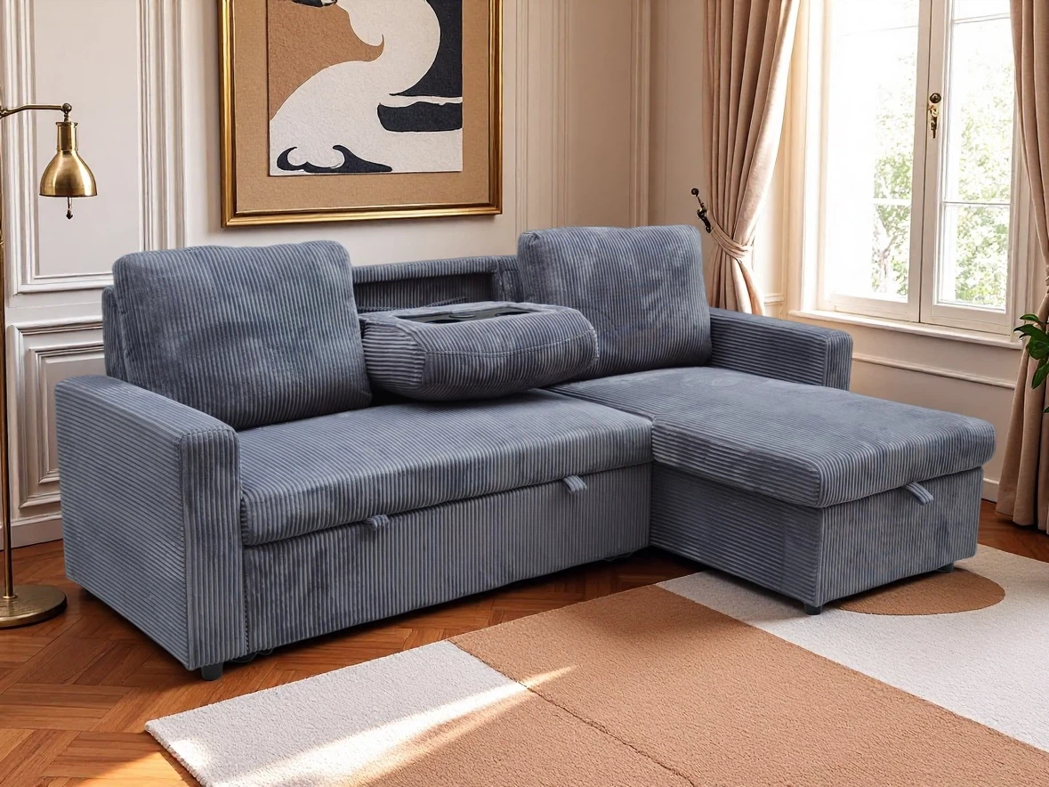 Sofa Bed with Storage! Free delivery 🚚