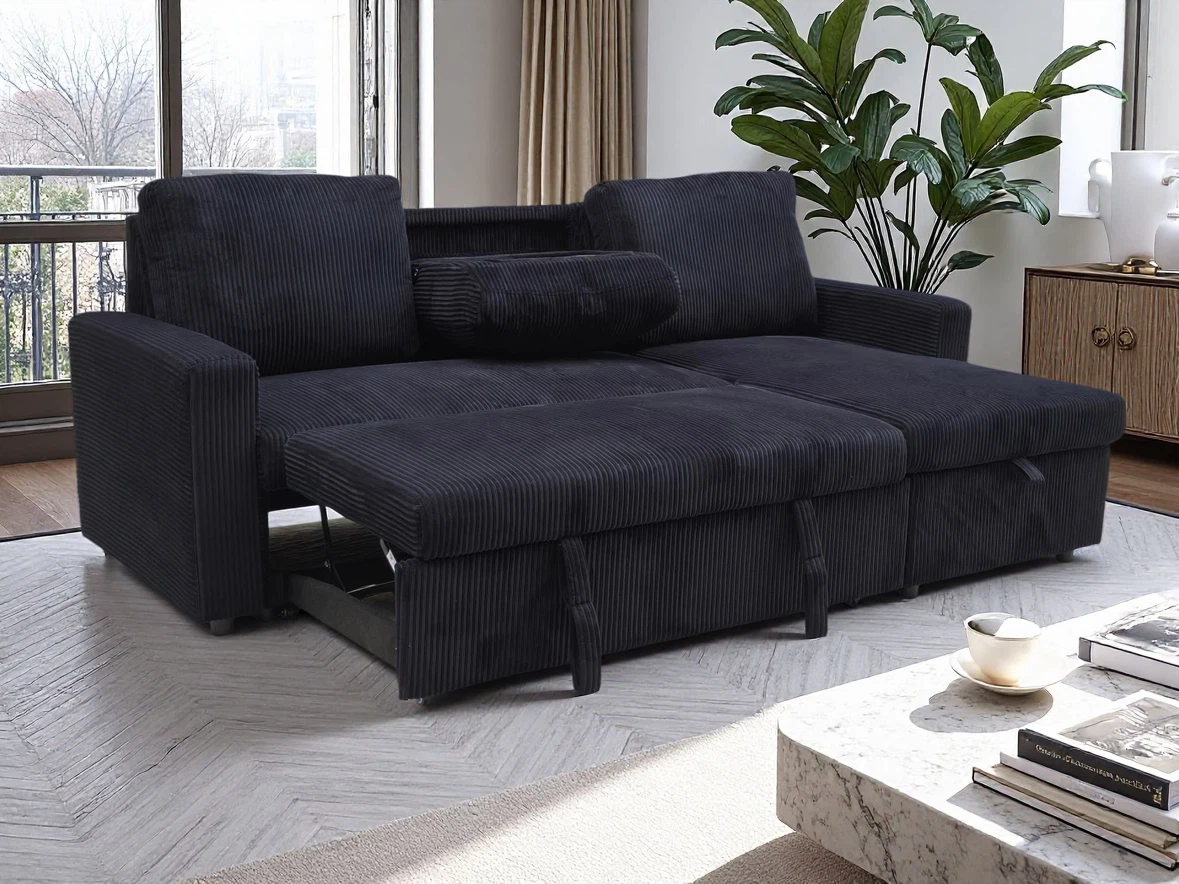 Sofa Bed with Storage! Free delivery 🚚 - photo 3
