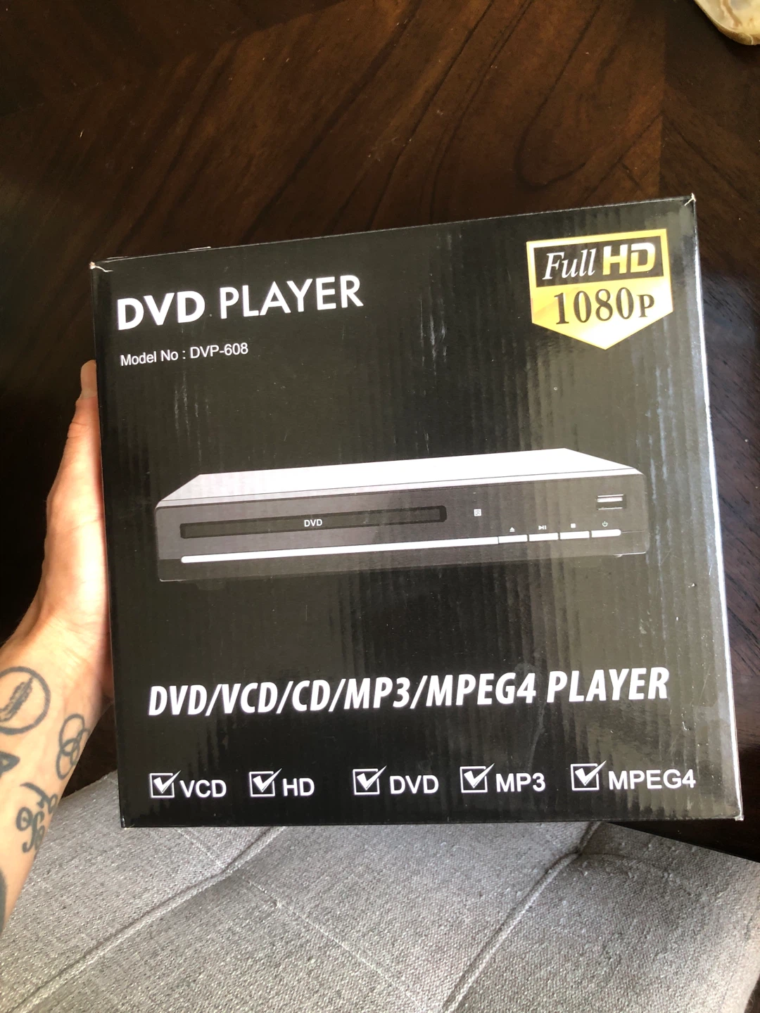DVD player