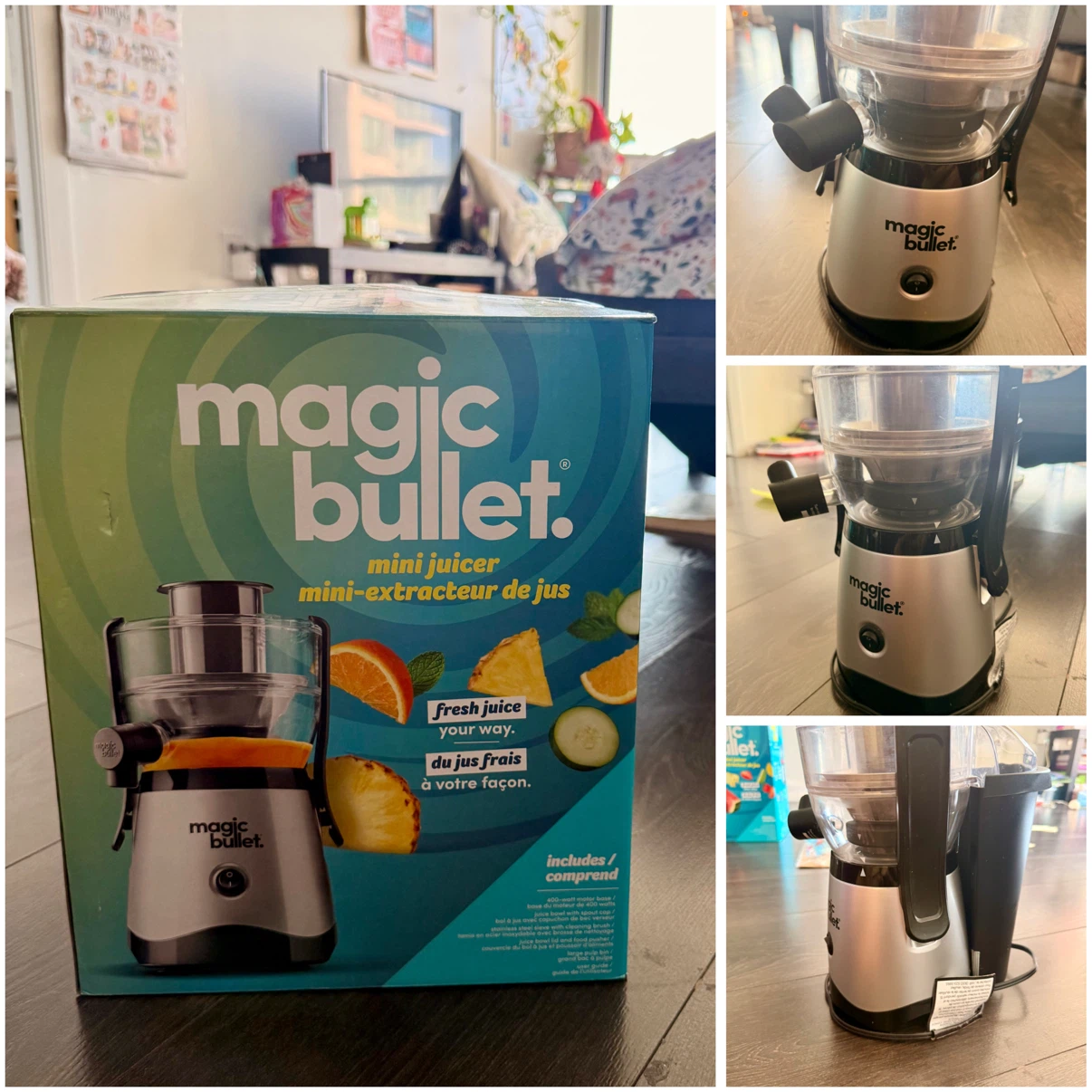 Magic bullet juicer