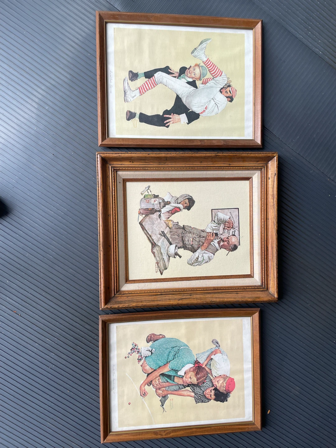 Norman Rockwell Prints - Set of 3
