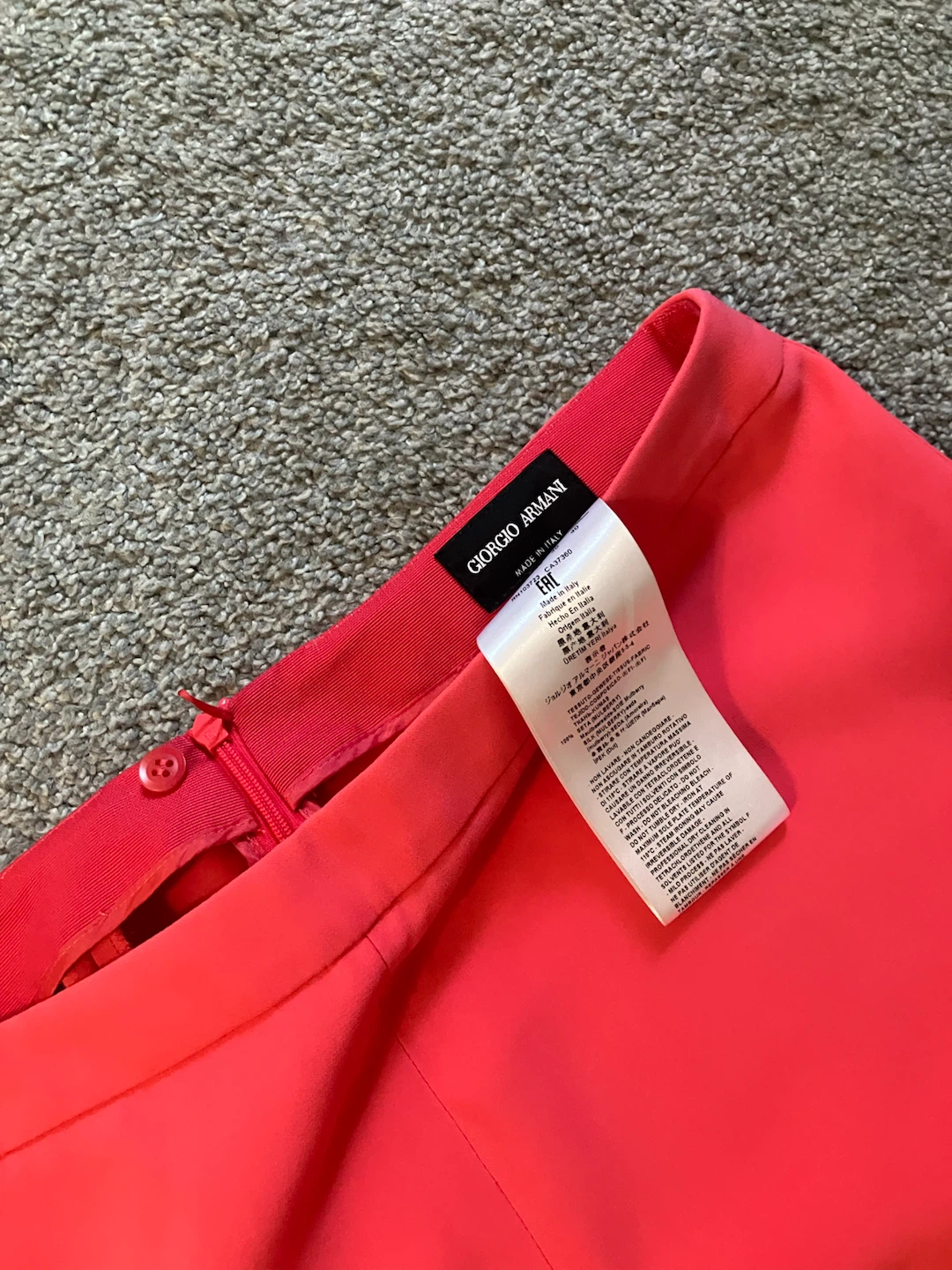 Giorgio Armani Women's Coral Wide Leg Trousers - photo 2