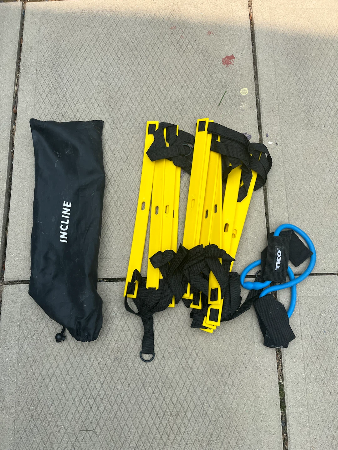 TKO Agility Ladder and Resistance Band Set