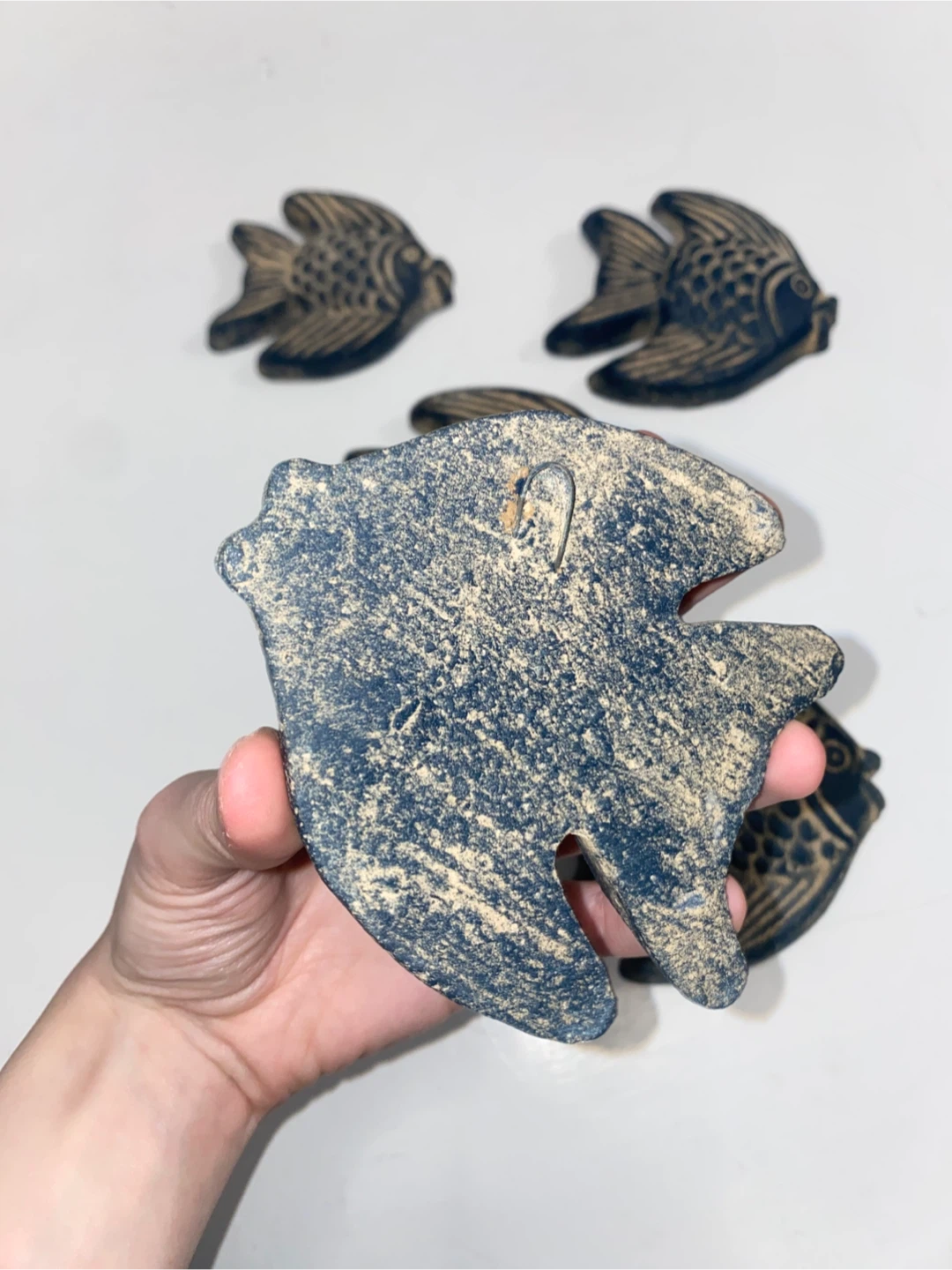 Set of 5 Decorative Fish Wall Plaques - photo 4