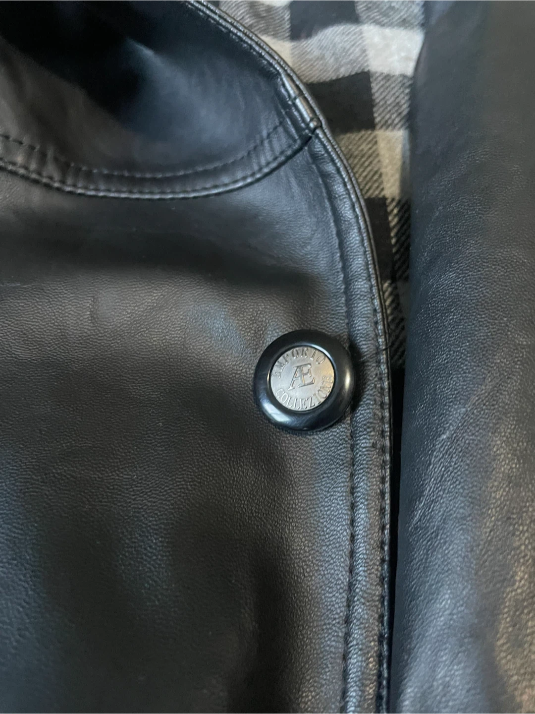 AE di Milano Faux Leather Jacket - XL - photo 3