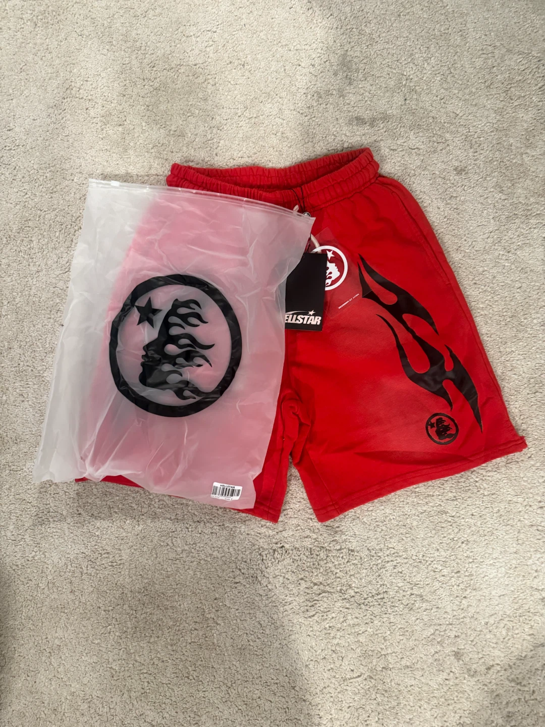 Hellstar shorts for shipping dm