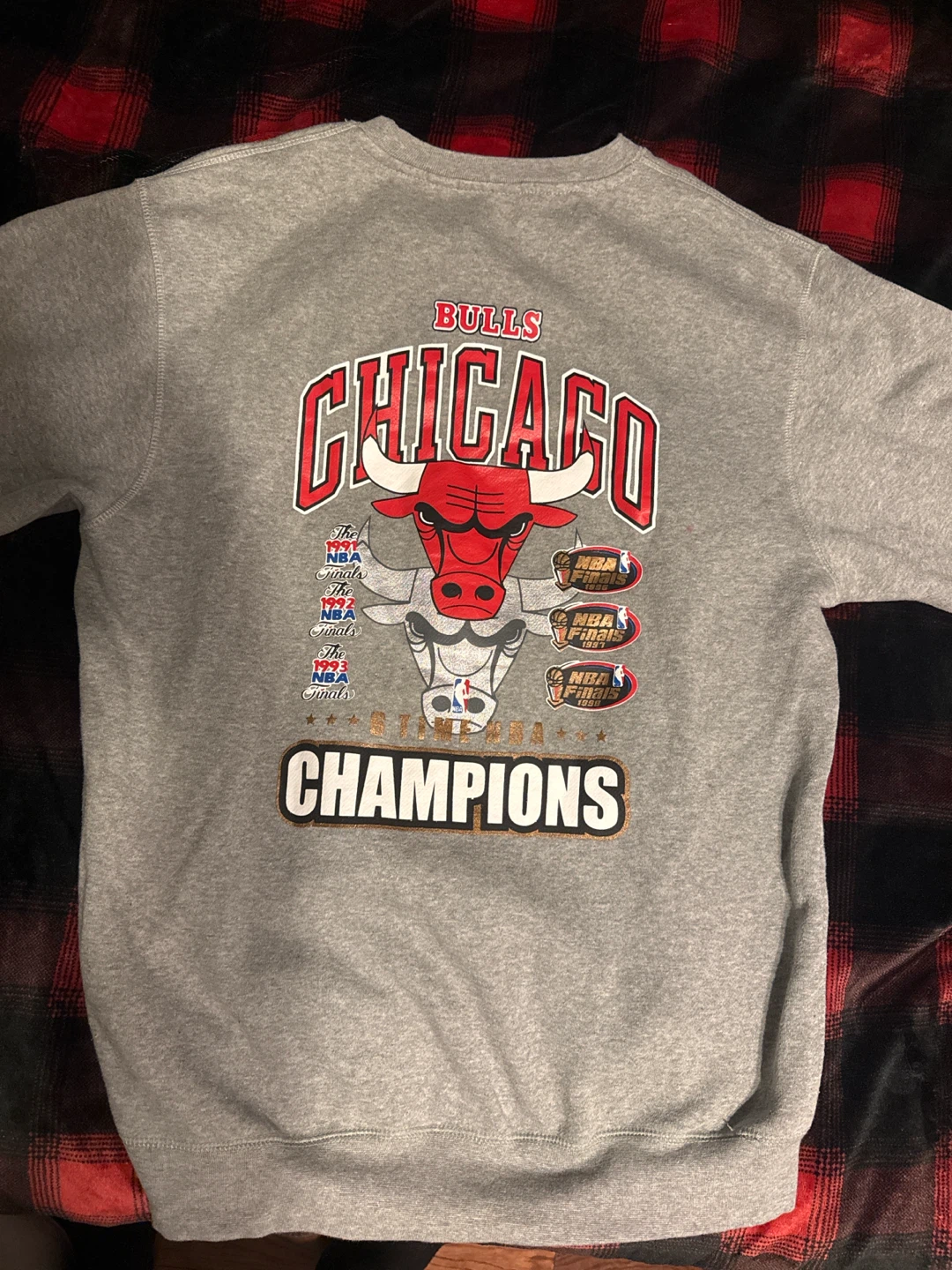 Chicago Bulls Champion Crewneck Sweatshirt XL - photo 2
