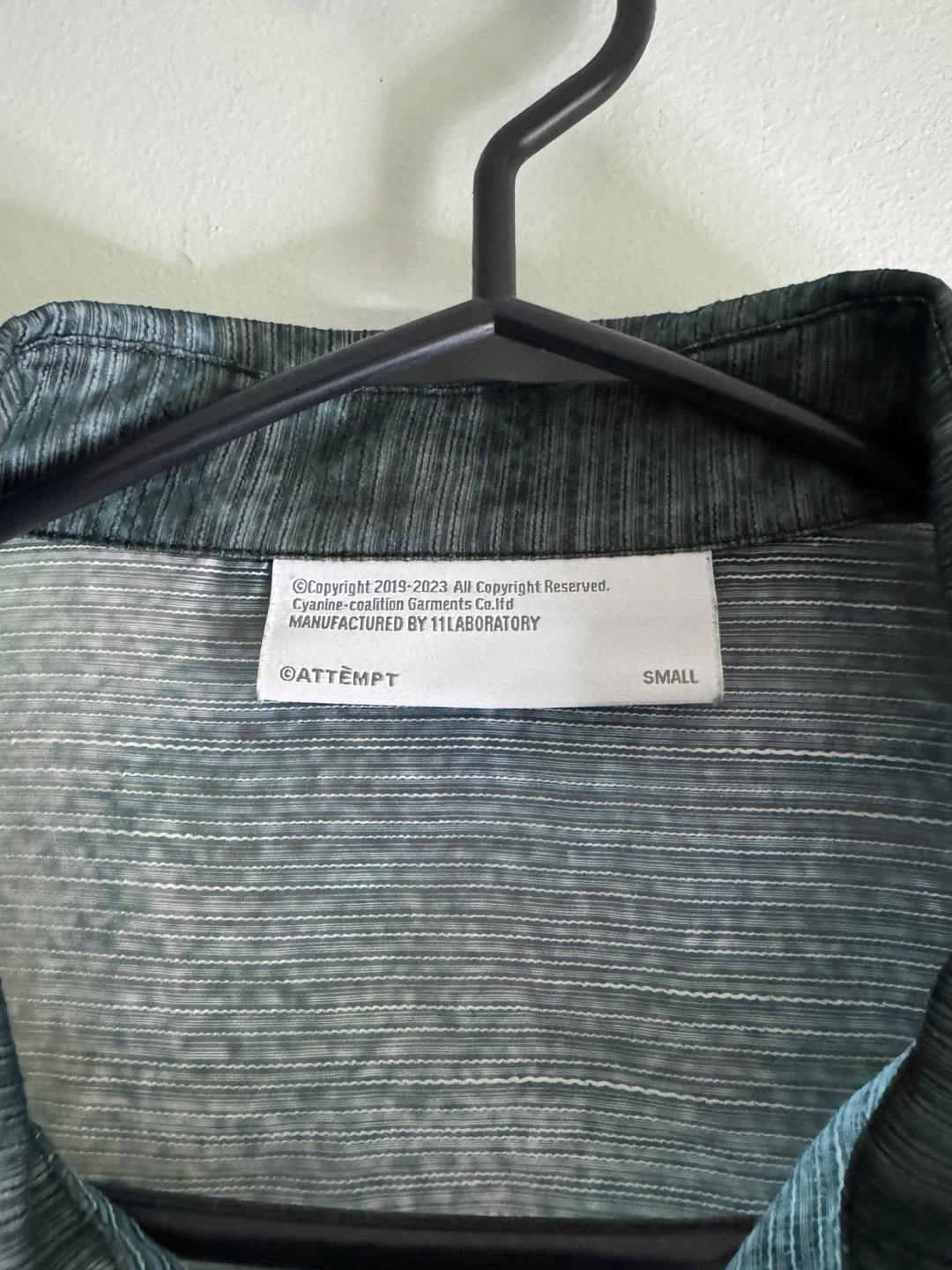 Attempt Designer Shirt – Size Small (Oversized Fit) - photo 4