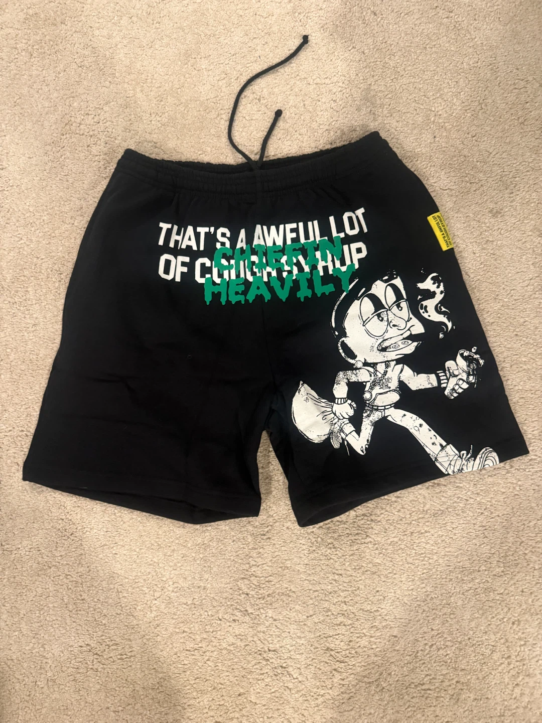 That’s a awful lot of cough syrup shorts