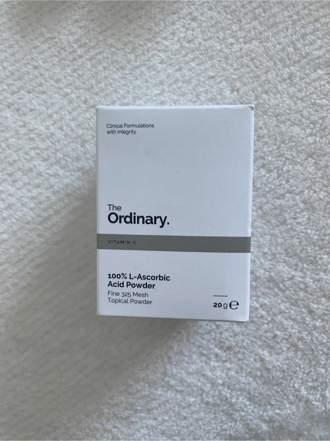 NEW The Ordinary Vitamin C 100% L-Ascorbic Acid Powder
