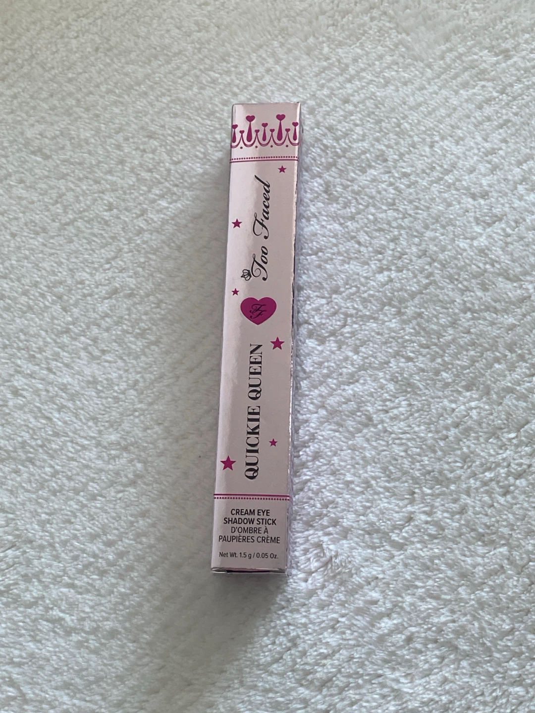 NEW Too Faced Quickie Queen Cream Eye Shadow Stick